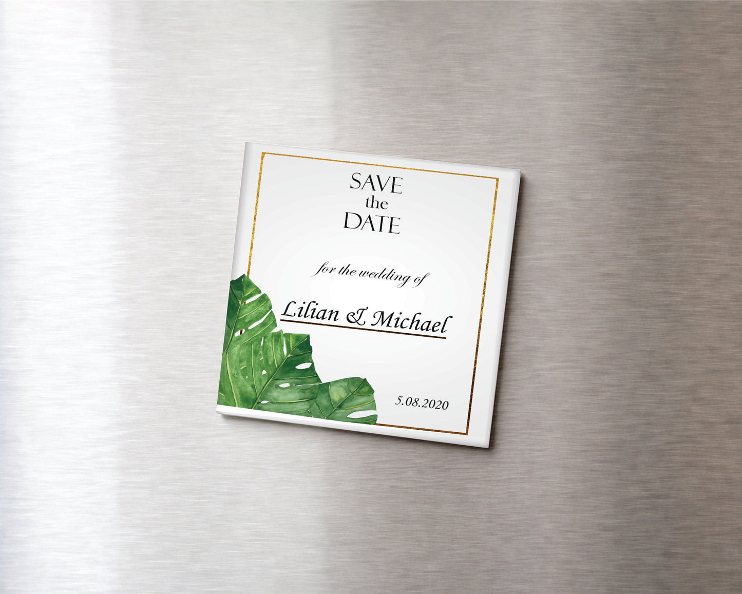 Save the Date Magnets – Custom Pressed Magnets for Weddings, Birthdays & More
