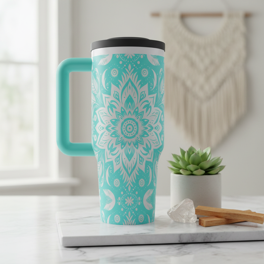 Teal - Marble