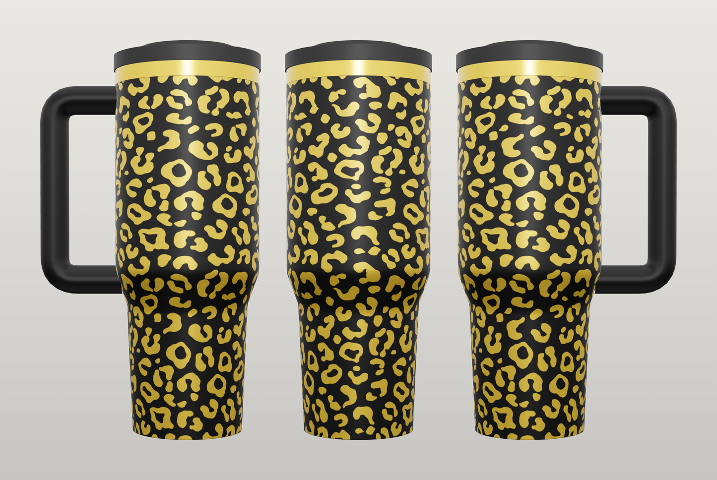 Leopard Print Engraved Tumbler – Bold Gift for Her, Fierce Drinkware