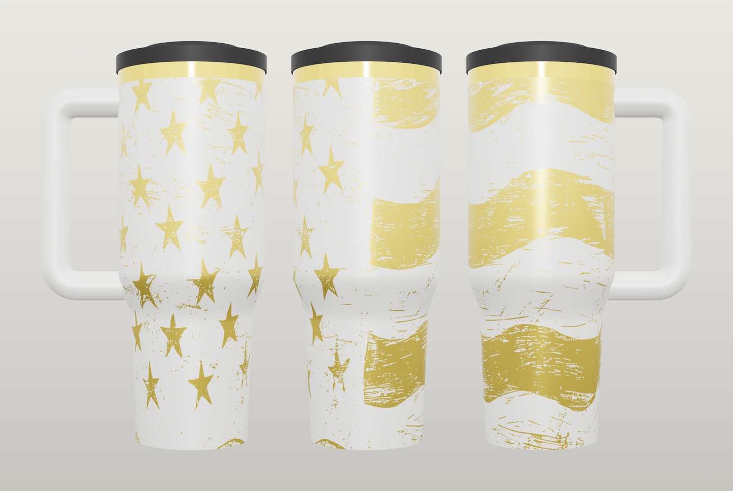 American Flag Engraved Tumbler – Patriotic Gift for Veterans & Military Families