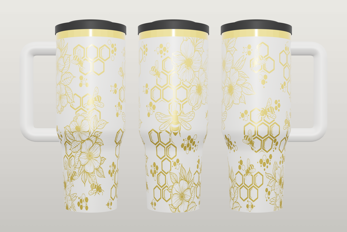 Bee Kind Engraved Tumbler – Kindness Gift for Her, Bee Lover Drinkware