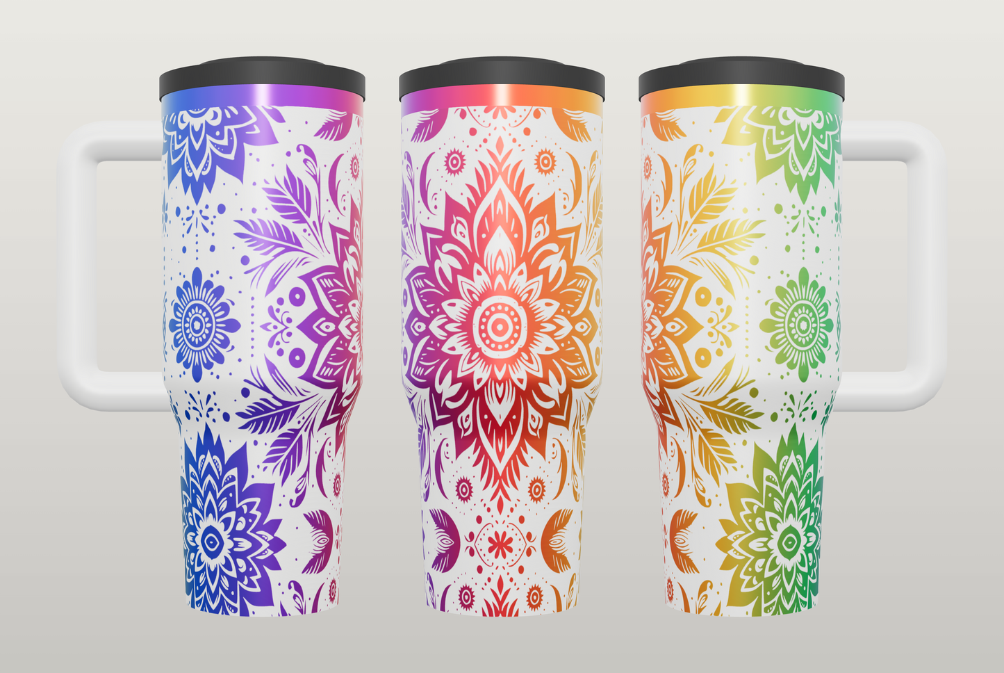 Boho Love Engraved Tumbler – Bohemian Gift for Her, Free Spirit Drinkware