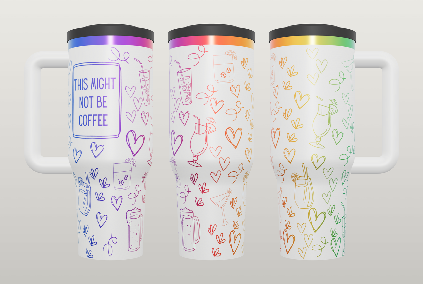 Funny Coffee Tumbler Engraved – Humorous Gift for Coffee Lovers