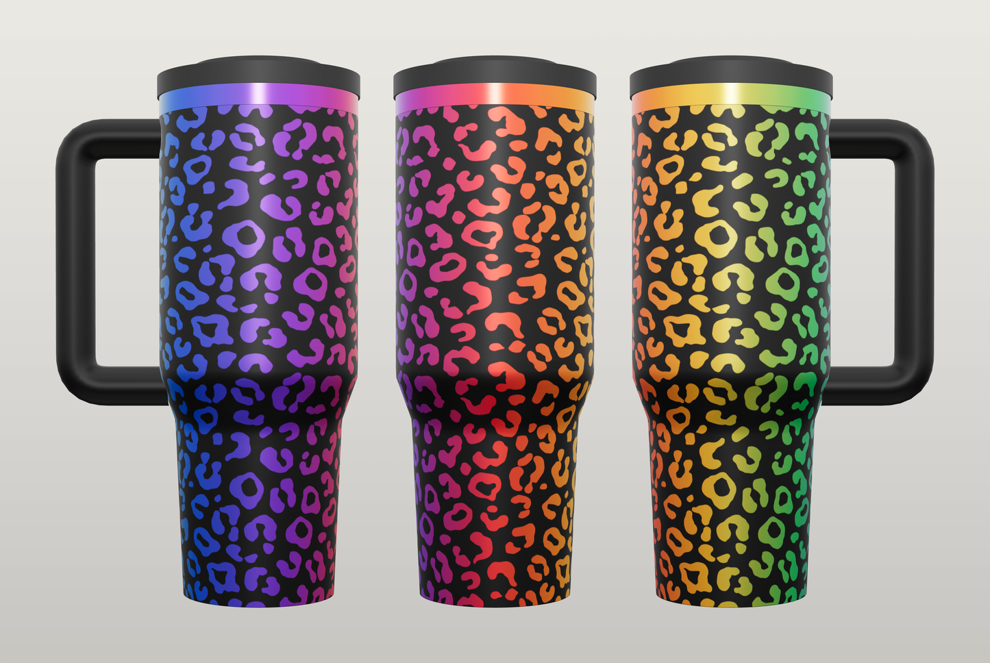 Leopard Print Engraved Tumbler – Bold Gift for Her, Fierce Drinkware