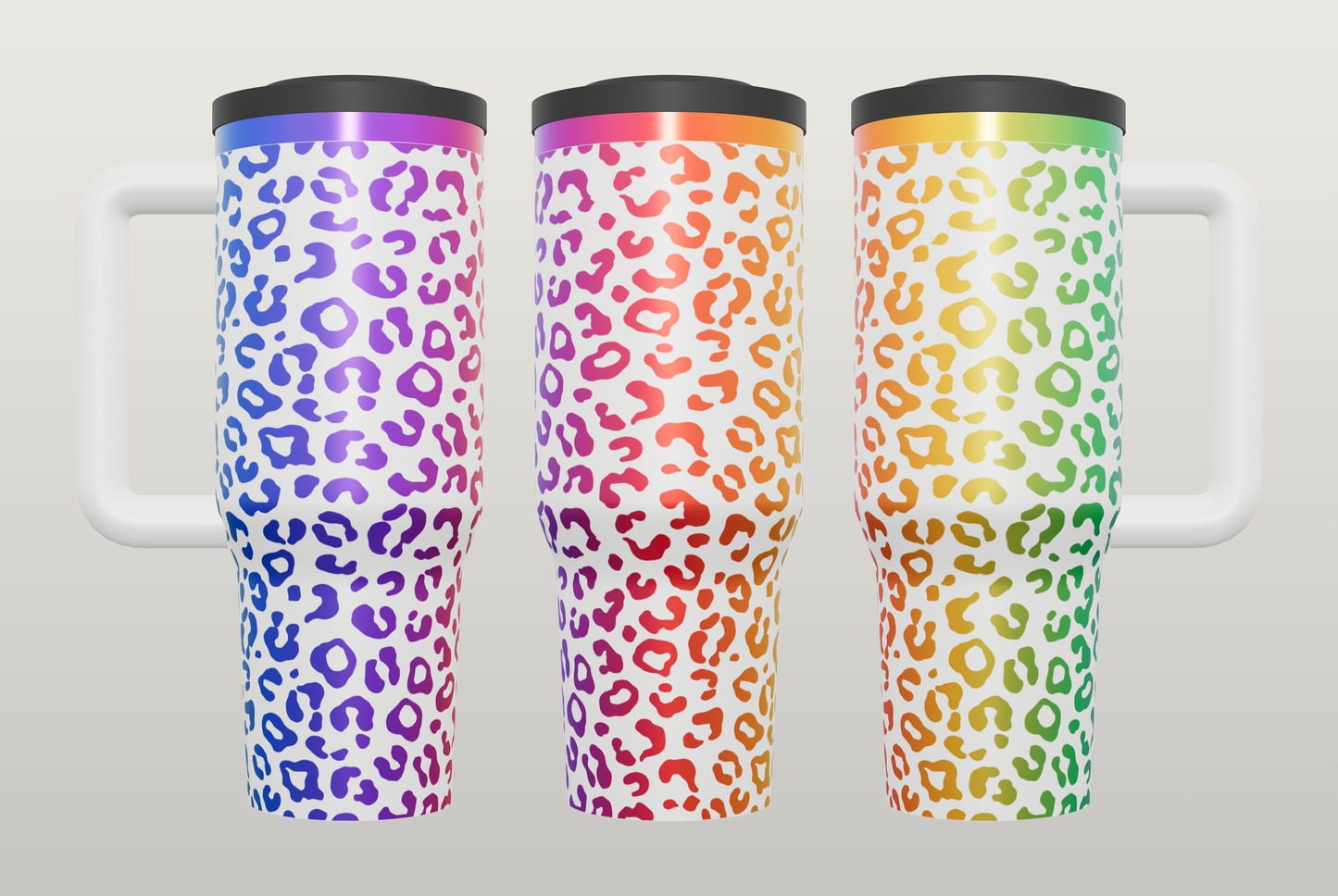 Leopard Print Engraved Tumbler – Bold Gift for Her, Fierce Drinkware