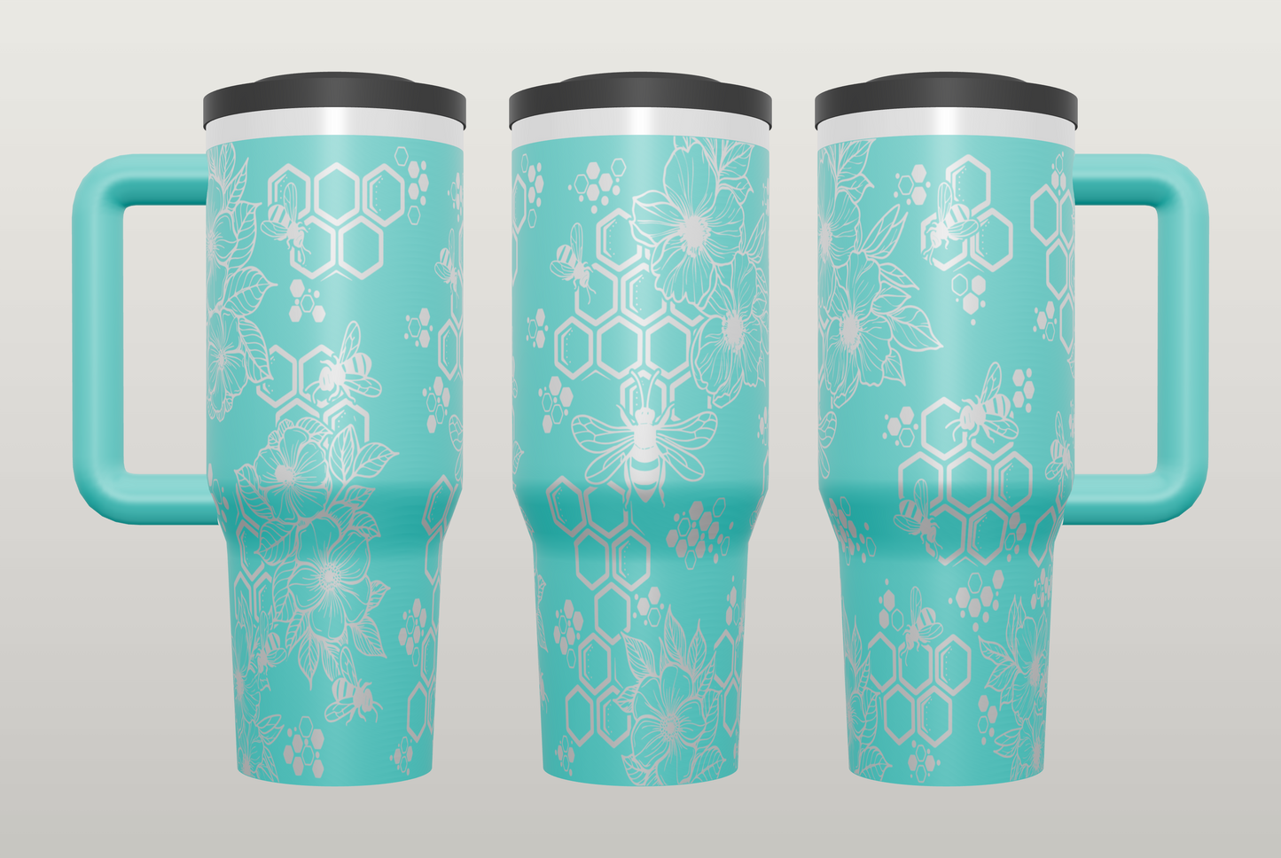 Bee Kind Engraved Tumbler – Kindness Gift for Her, Bee Lover Drinkware