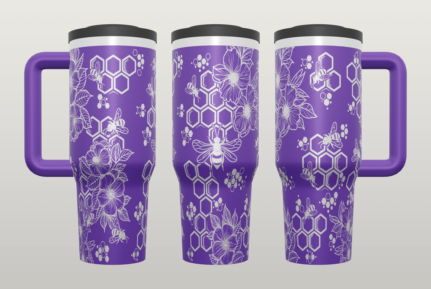Bee Kind Engraved Tumbler – Kindness Gift for Her, Bee Lover Drinkware