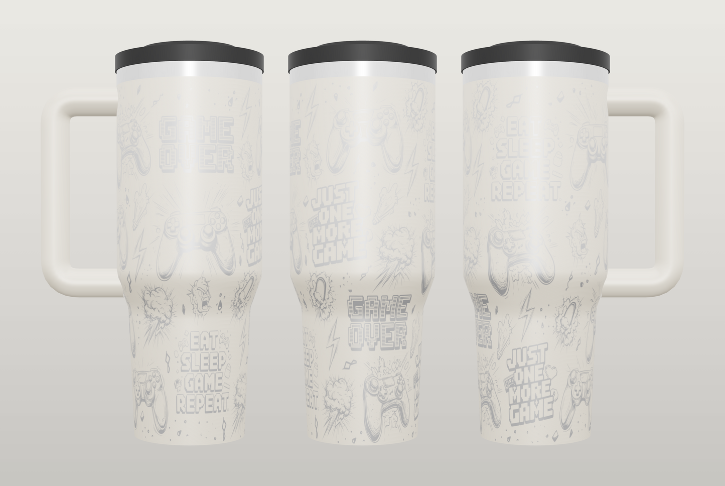 Gamer Engraved Tumbler – Unique Gift for Gamers, Gaming Drinkware