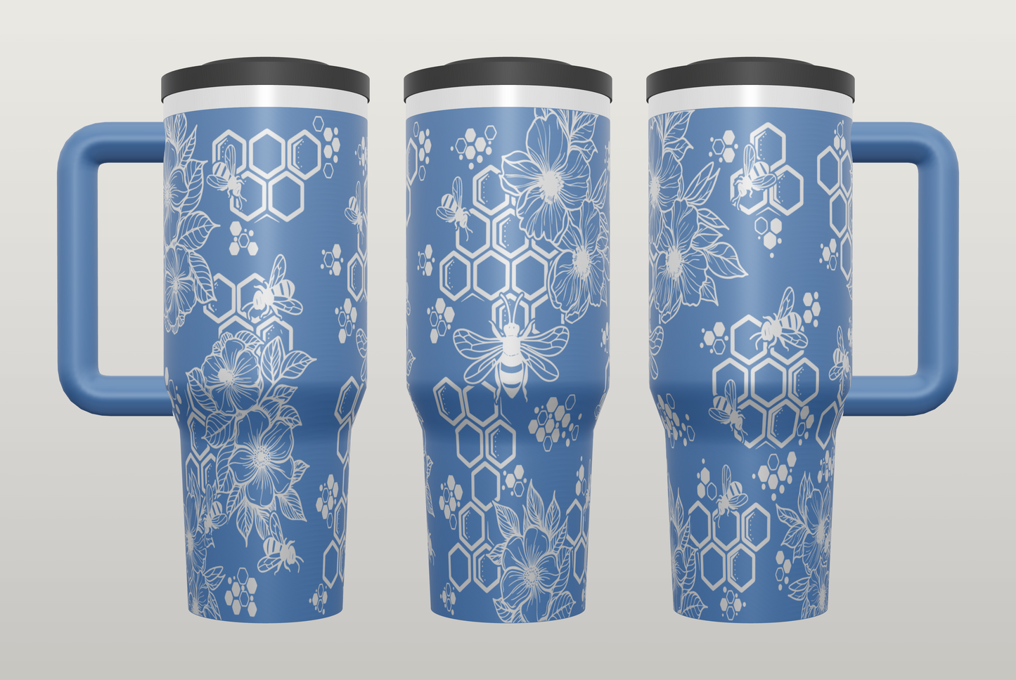 Bee Kind Engraved Tumbler – Kindness Gift for Her, Bee Lover Drinkware