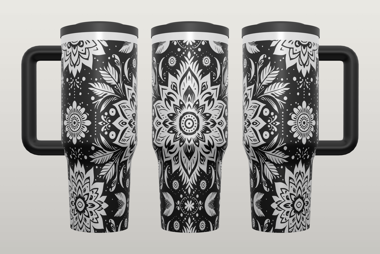 Boho Love Engraved Tumbler – Bohemian Gift for Her, Free Spirit Drinkware