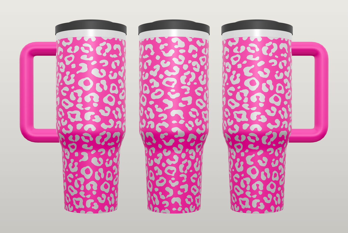Leopard Print Engraved Tumbler – Bold Gift for Her, Fierce Drinkware