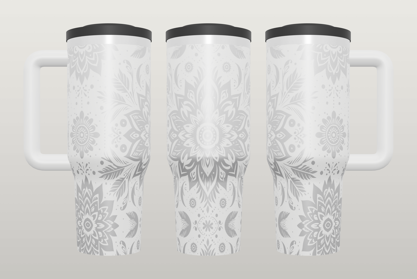 Boho Love Engraved Tumbler – Bohemian Gift for Her, Free Spirit Drinkware