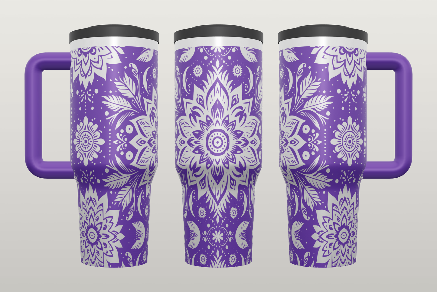Boho Love Engraved Tumbler – Bohemian Gift for Her, Free Spirit Drinkware