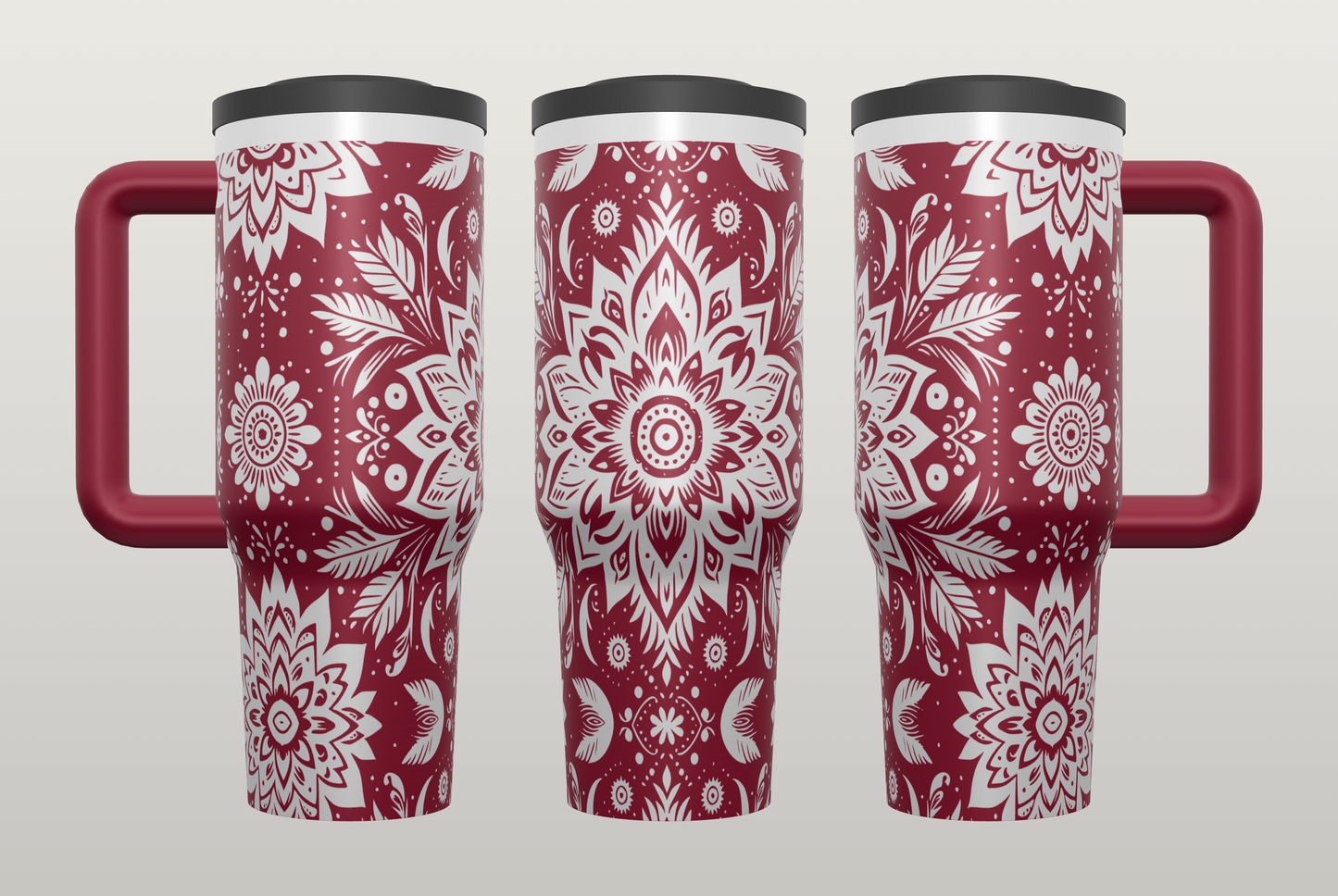 Boho Love Engraved Tumbler – Bohemian Gift for Her, Free Spirit Drinkware
