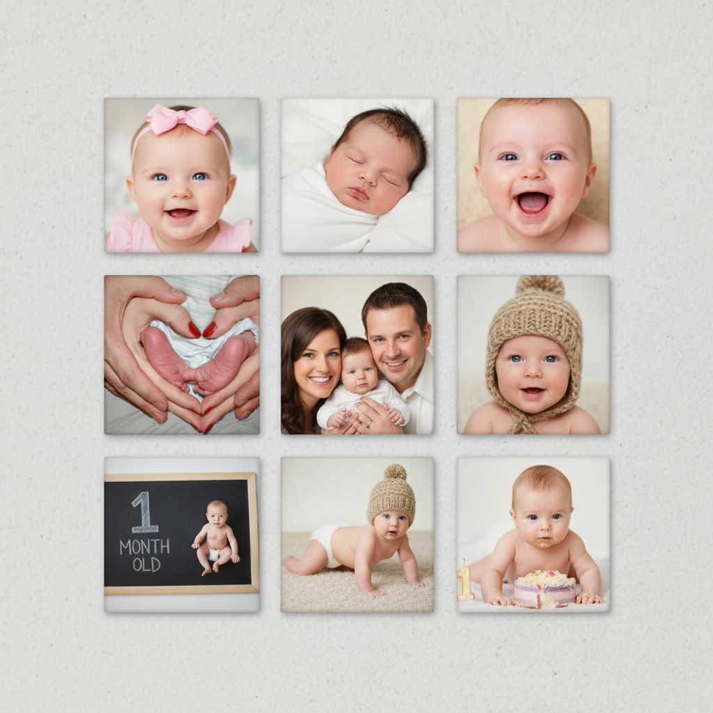 9-piece set layout