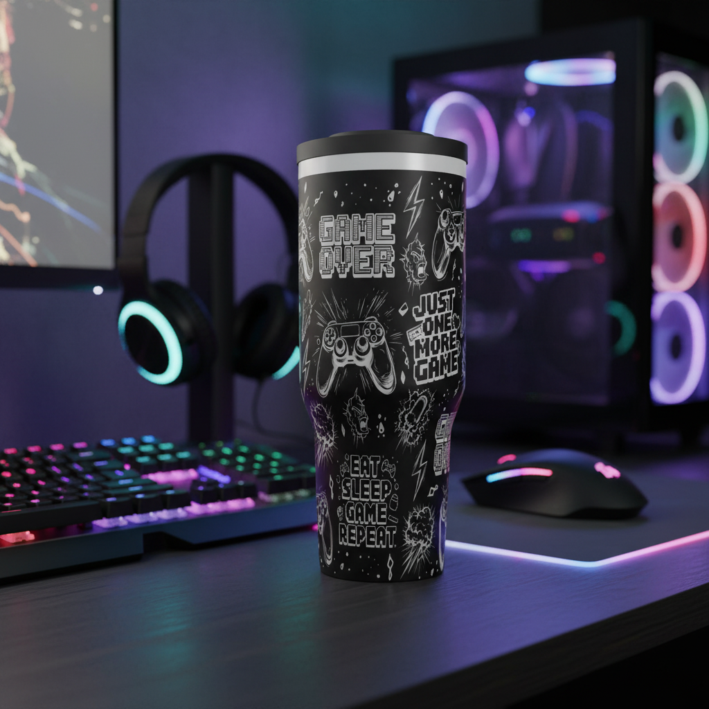 Black - Gaming Desk