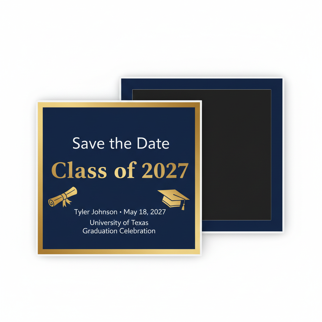 Graduation Save the Date magnet