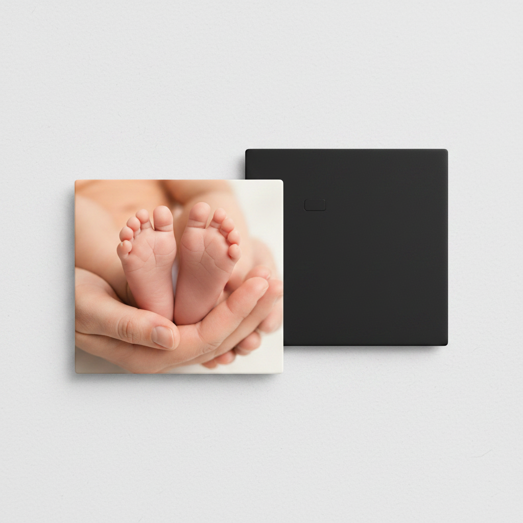 Newborn feet magnet