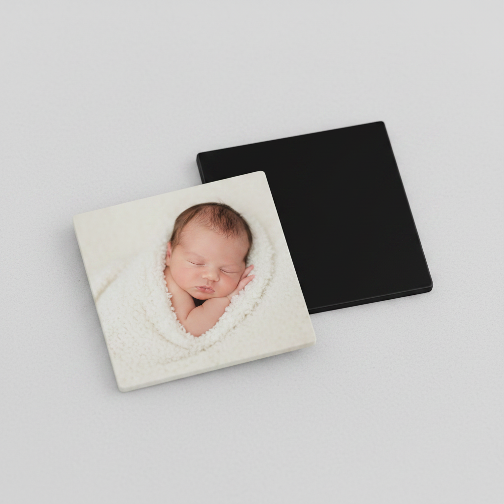 Sleeping newborn magnet