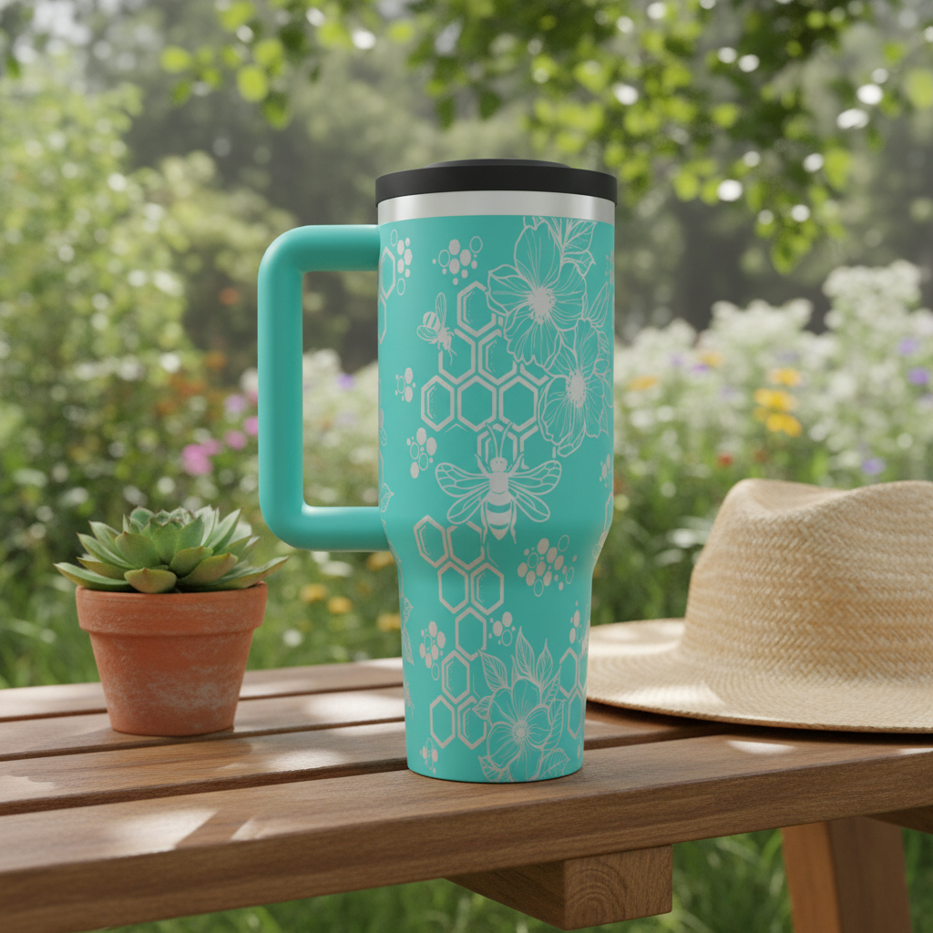 Teal - Garden Bench