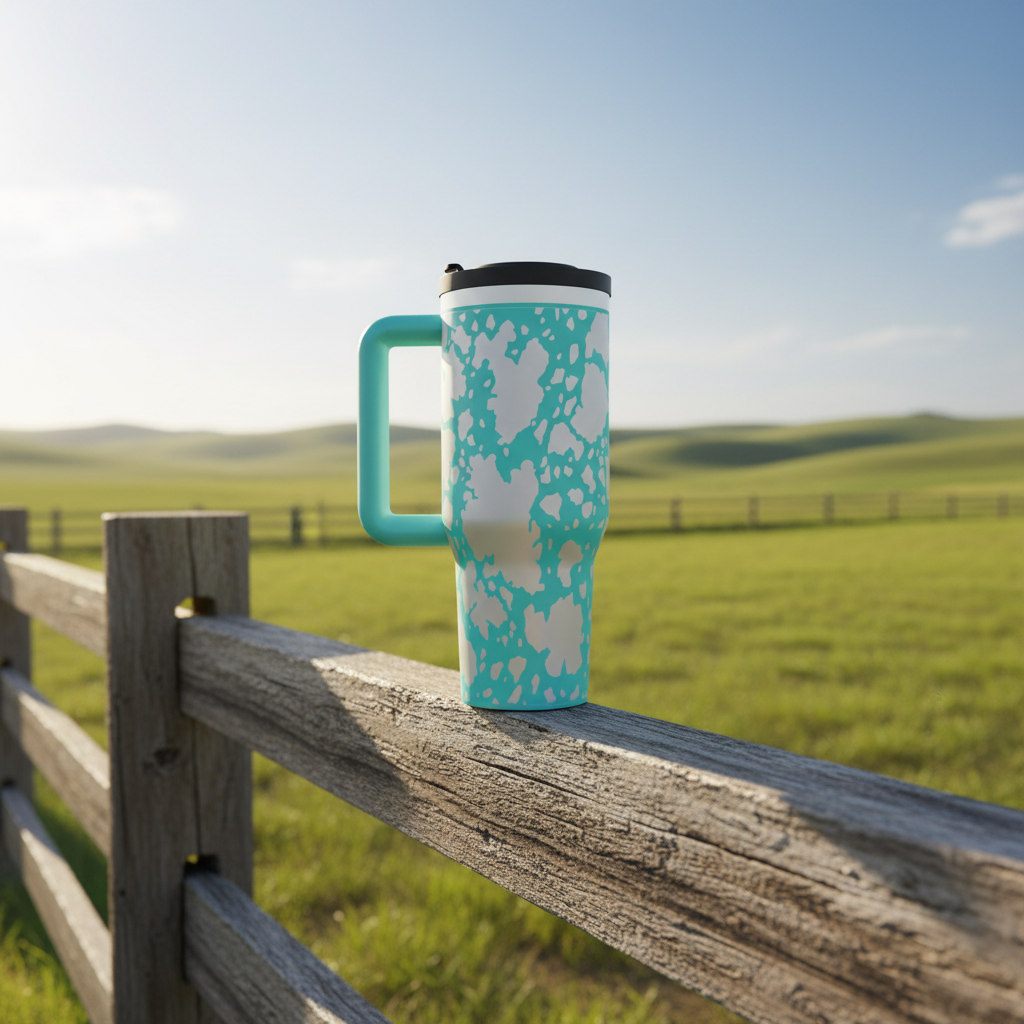 Teal - Ranch Fence