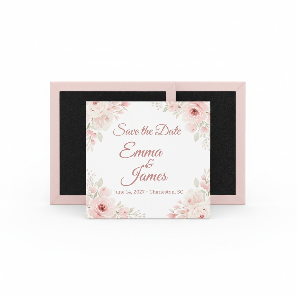 Wedding Save the Date magnet